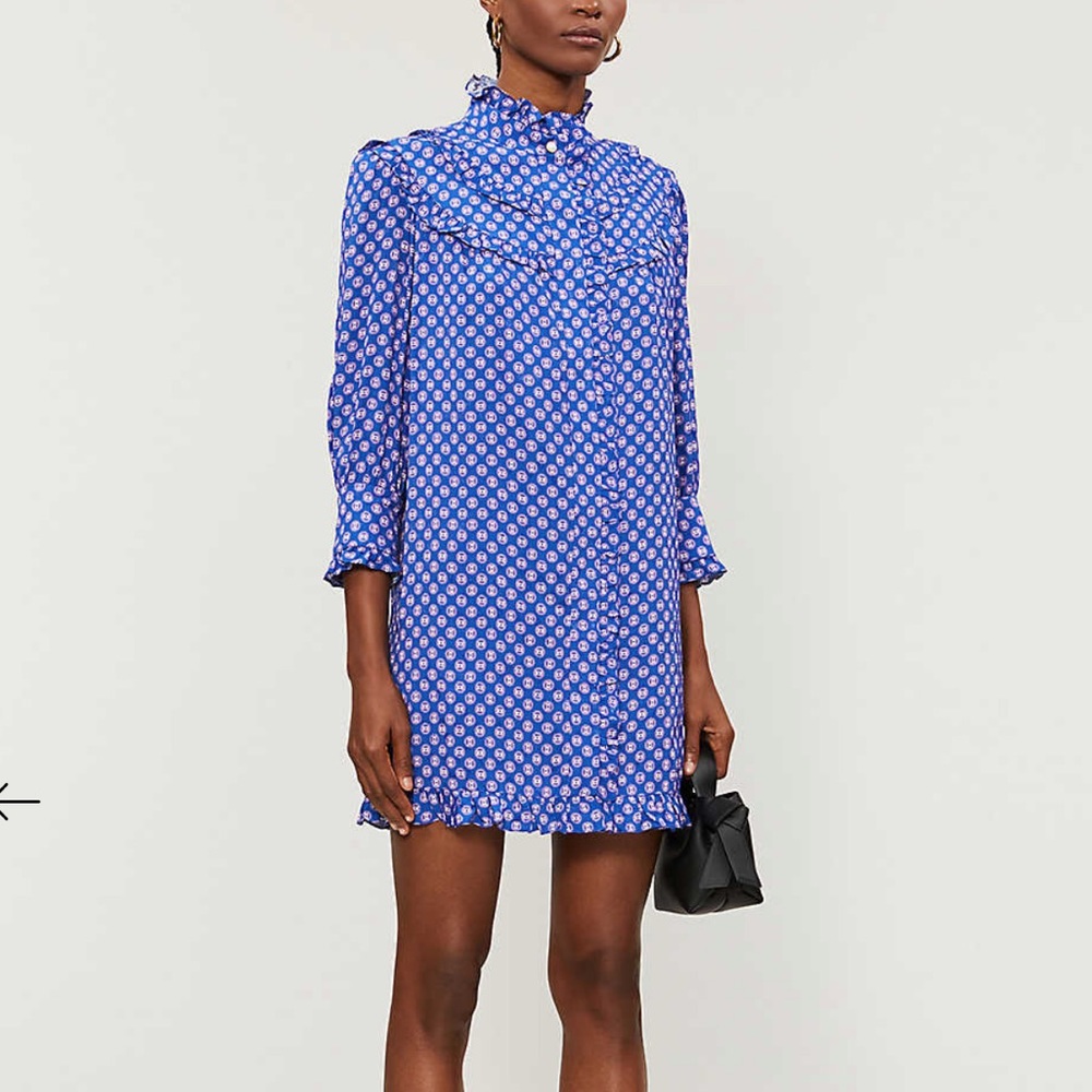 NWT Sandro Dolly woven dress